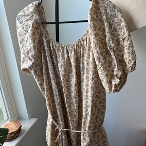 NEUFLORA Valeria Floral Midi Dress M